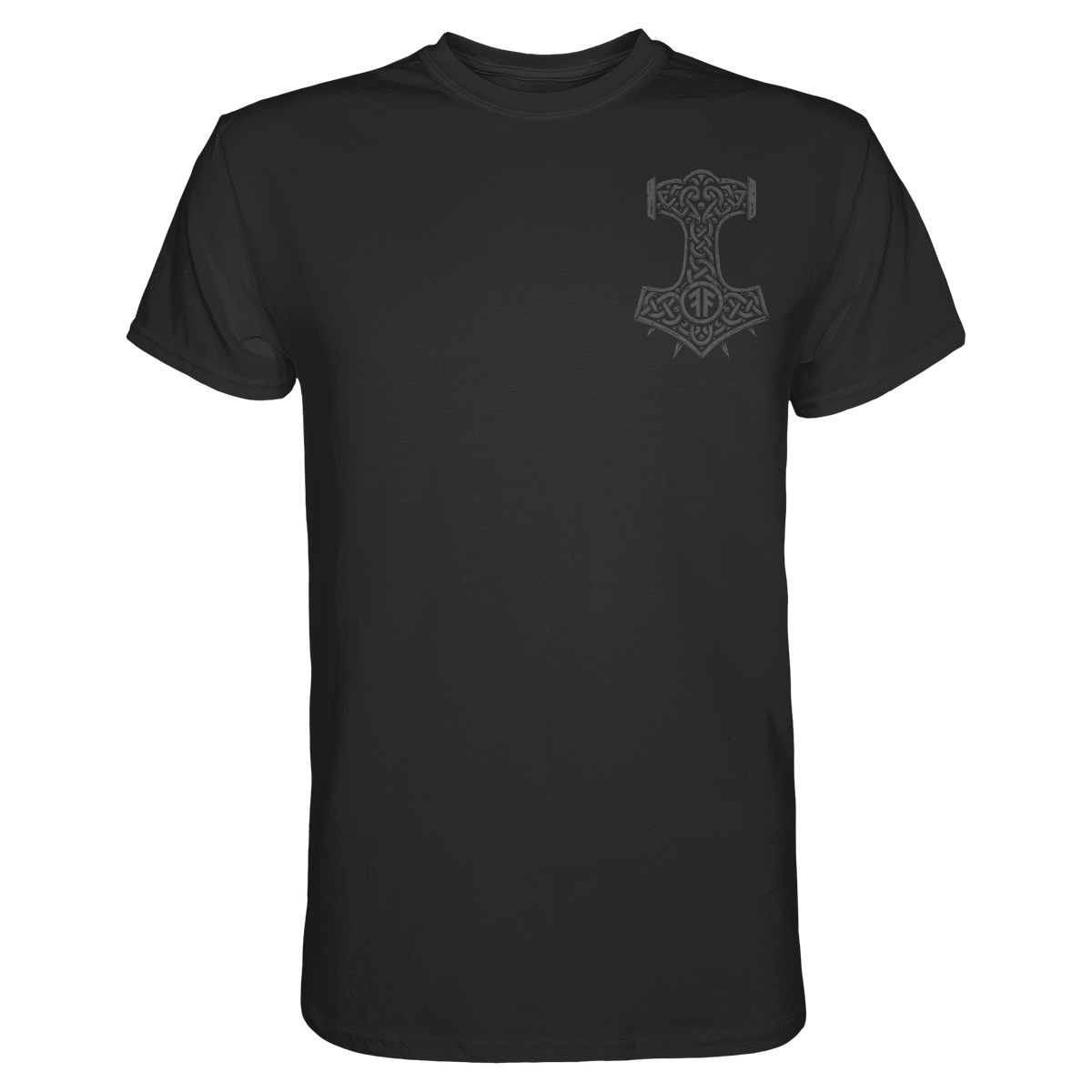 GÖTTER FÜHREN KRIEGER - Wikinger T-Shirt Männer Odin Premium