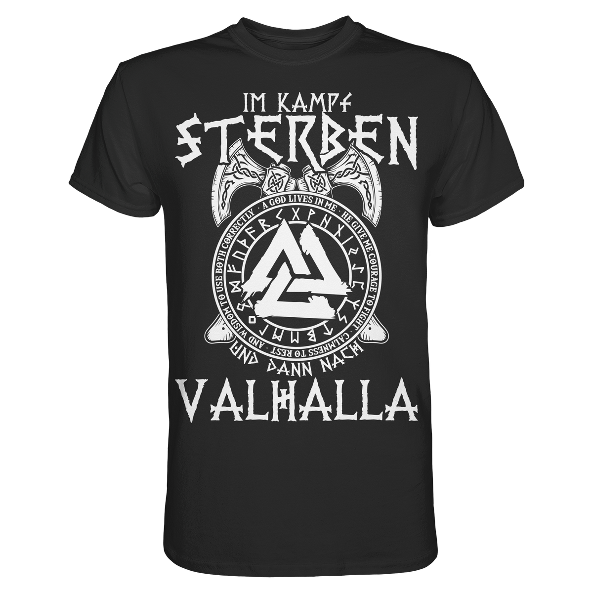 Wikinger T-Shirt Männer Premium - Auf nach Valhalla