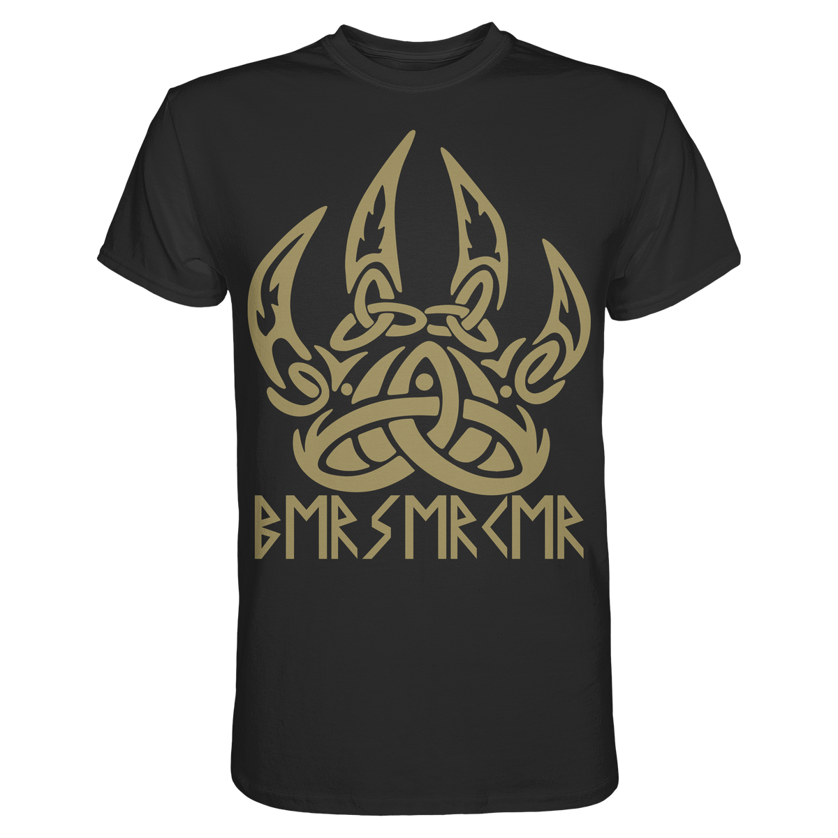 Wikinger T-Shirt Herren – Berserker-Motiv Nordischer Krieger Ungezähmt