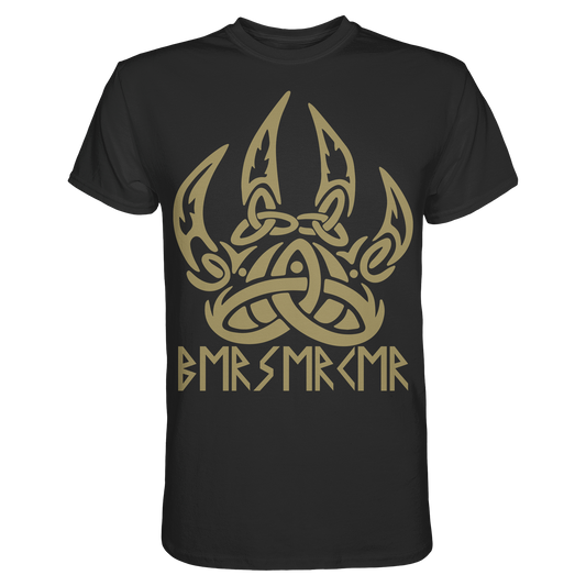 Wikinger T-Shirt Herren – Berserker-Motiv Nordischer Krieger Ungezähmt