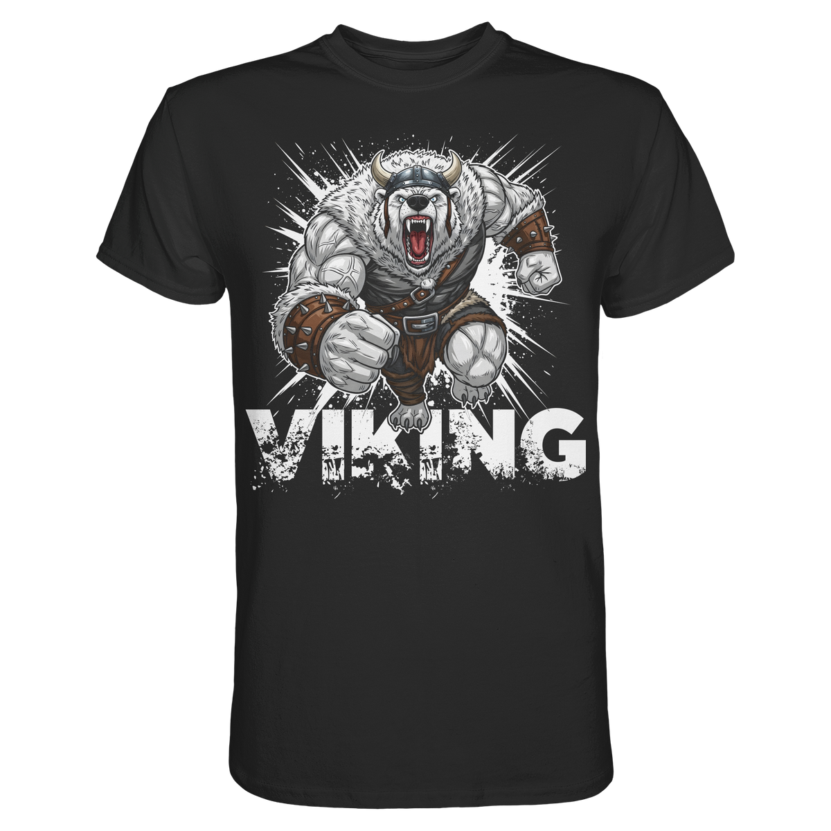 VIKING BÄR - Wikinger T-Shirt Männer Premium Bären-Kraft