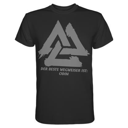 Odin Wegweiser Statement Shirt für Nordische Mythologie Fans