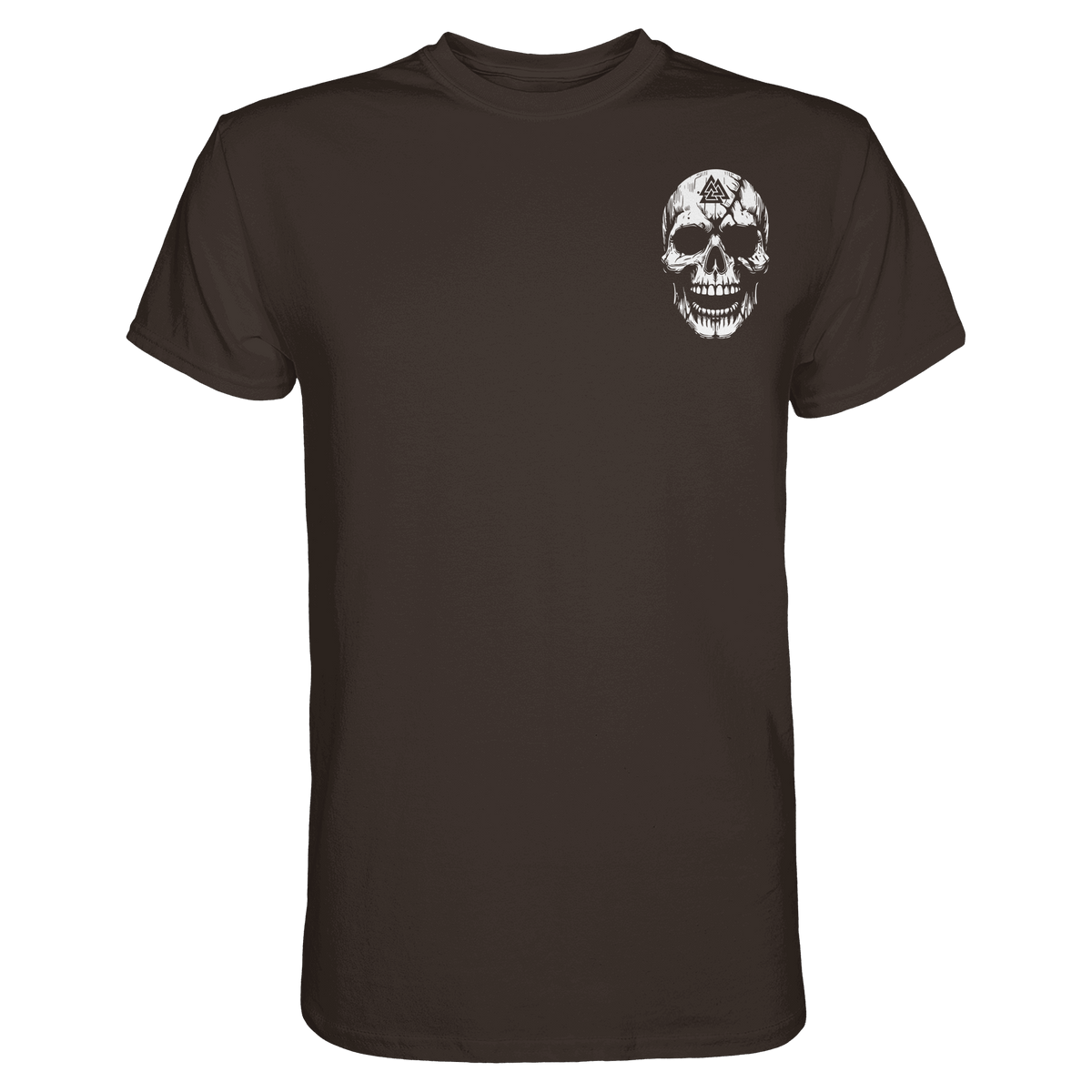 Viking Compass Skull - Mystisches Totenkopf Premium Shirt