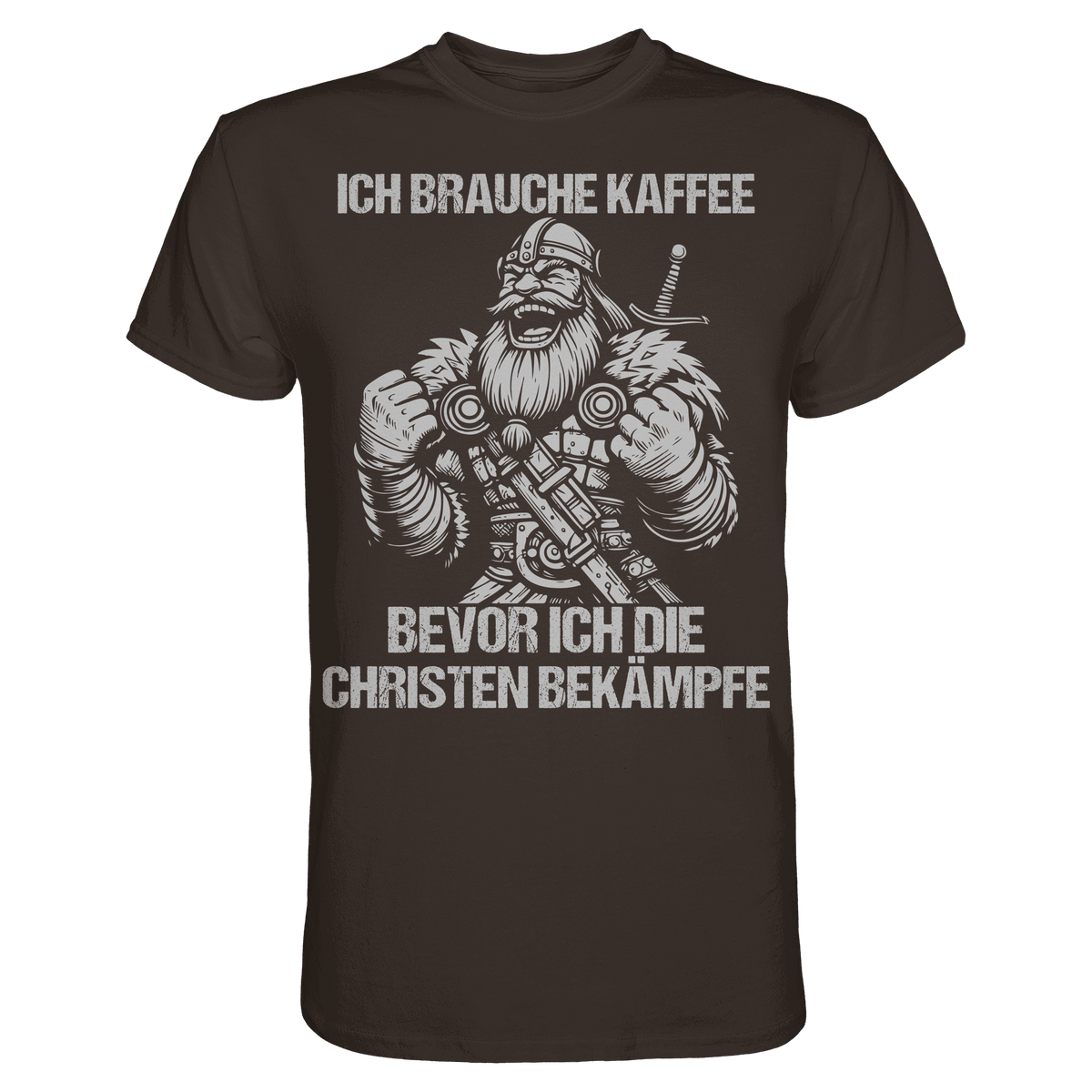 Ich brauche Kaffee  - Premium Shirt