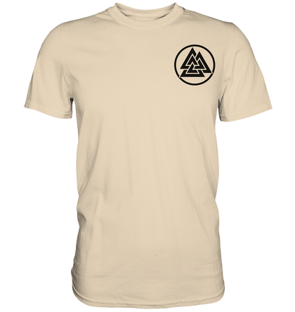 Viking Blood Wikinger Shirt: Viking Blood runs through my veins mit Valknut