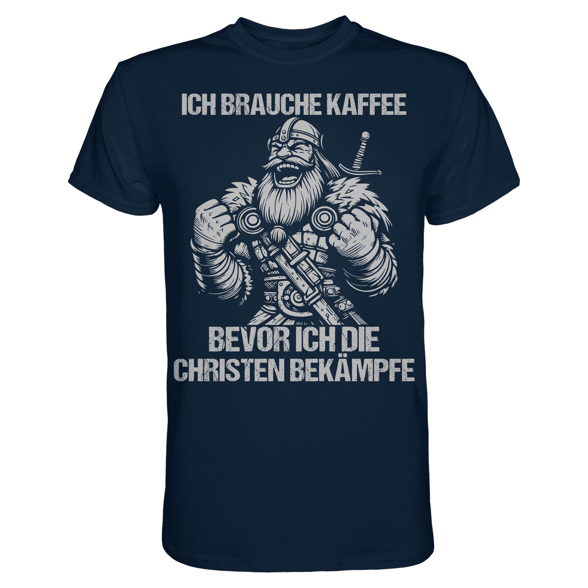 Ich brauche Kaffee  - Premium Shirt