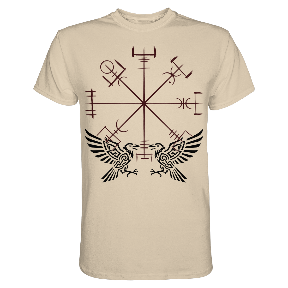 Mysteriöses Symbol – Wikinger T-Shirt Männer Premium Runen