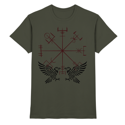 Mysteriöses Symbol – Wikinger T-Shirt Männer Premium Runen