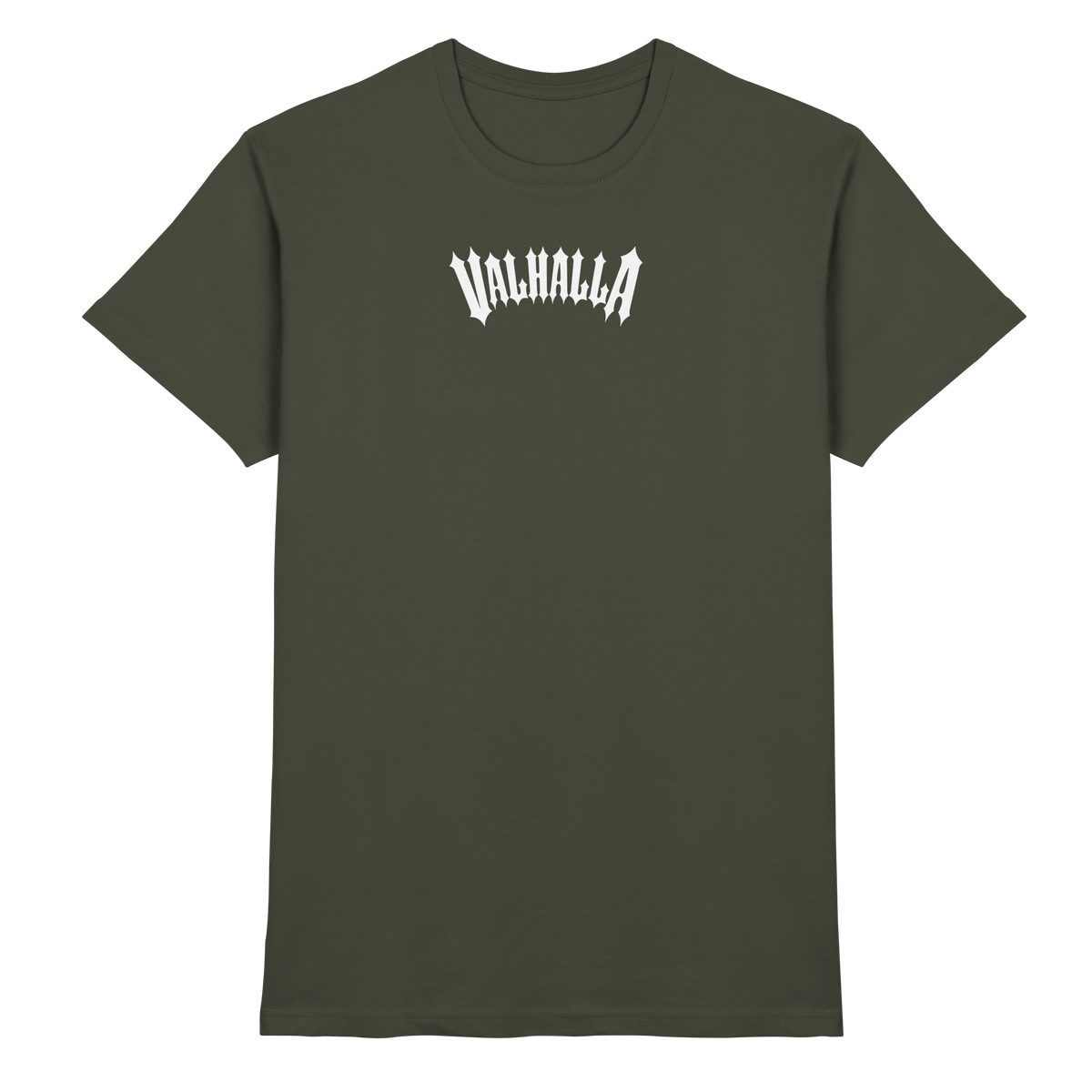 Valhalla – Wikinger T-Shirt Männer Premium Walhalla