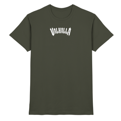 Valhalla – Wikinger T-Shirt Männer Premium Walhalla