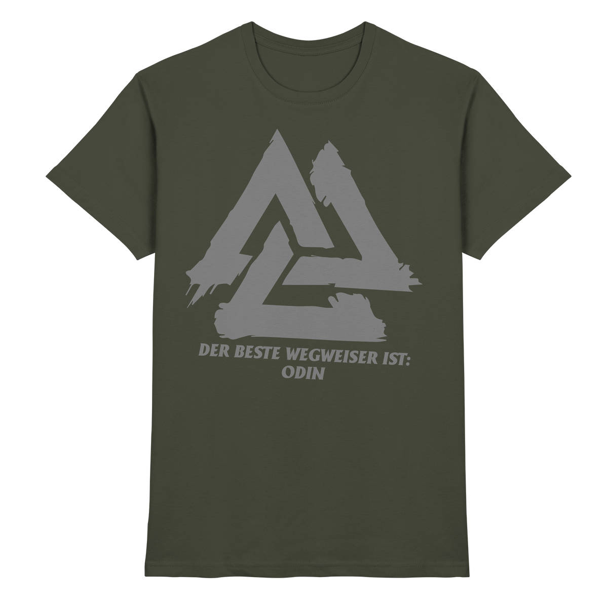 Odin Wegweiser Statement Shirt für Nordische Mythologie Fans