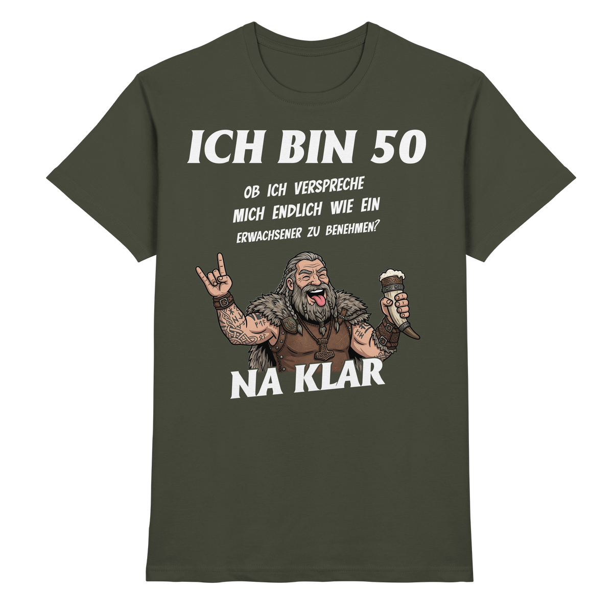Ich bin 50 - Premium Shirt