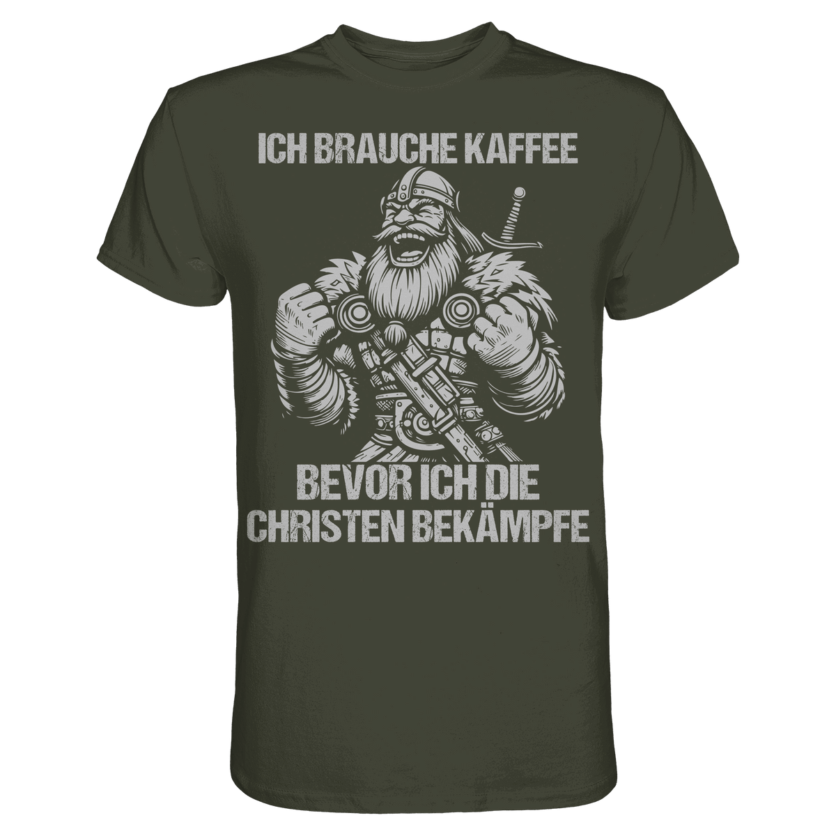 Ich brauche Kaffee  - Premium Shirt
