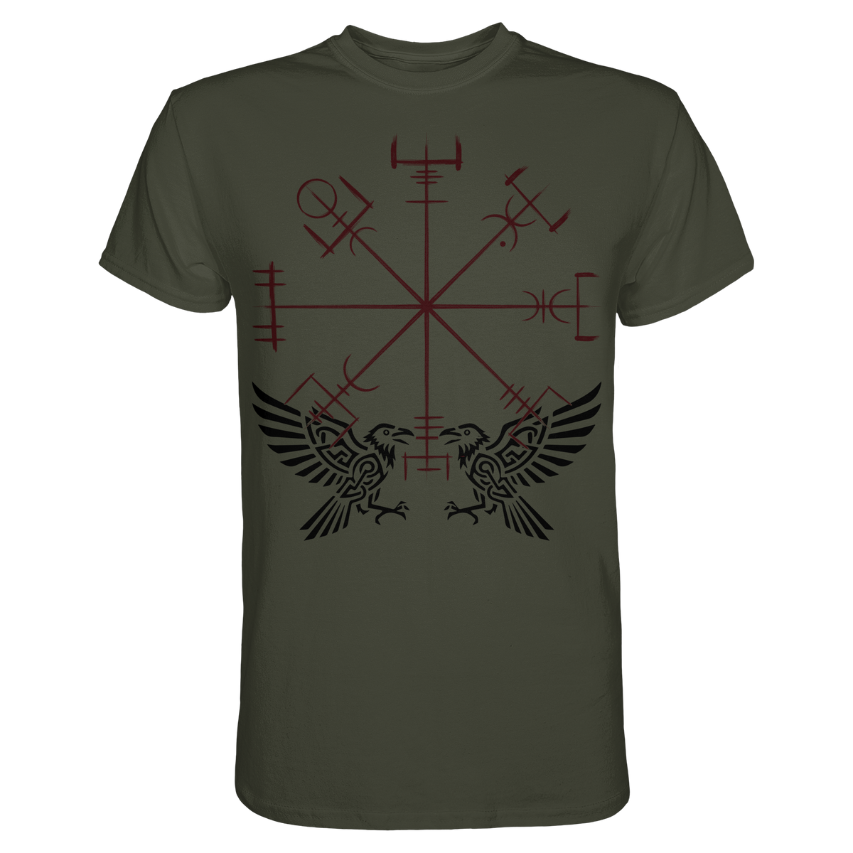 Mysteriöses Symbol – Wikinger T-Shirt Männer Premium Runen