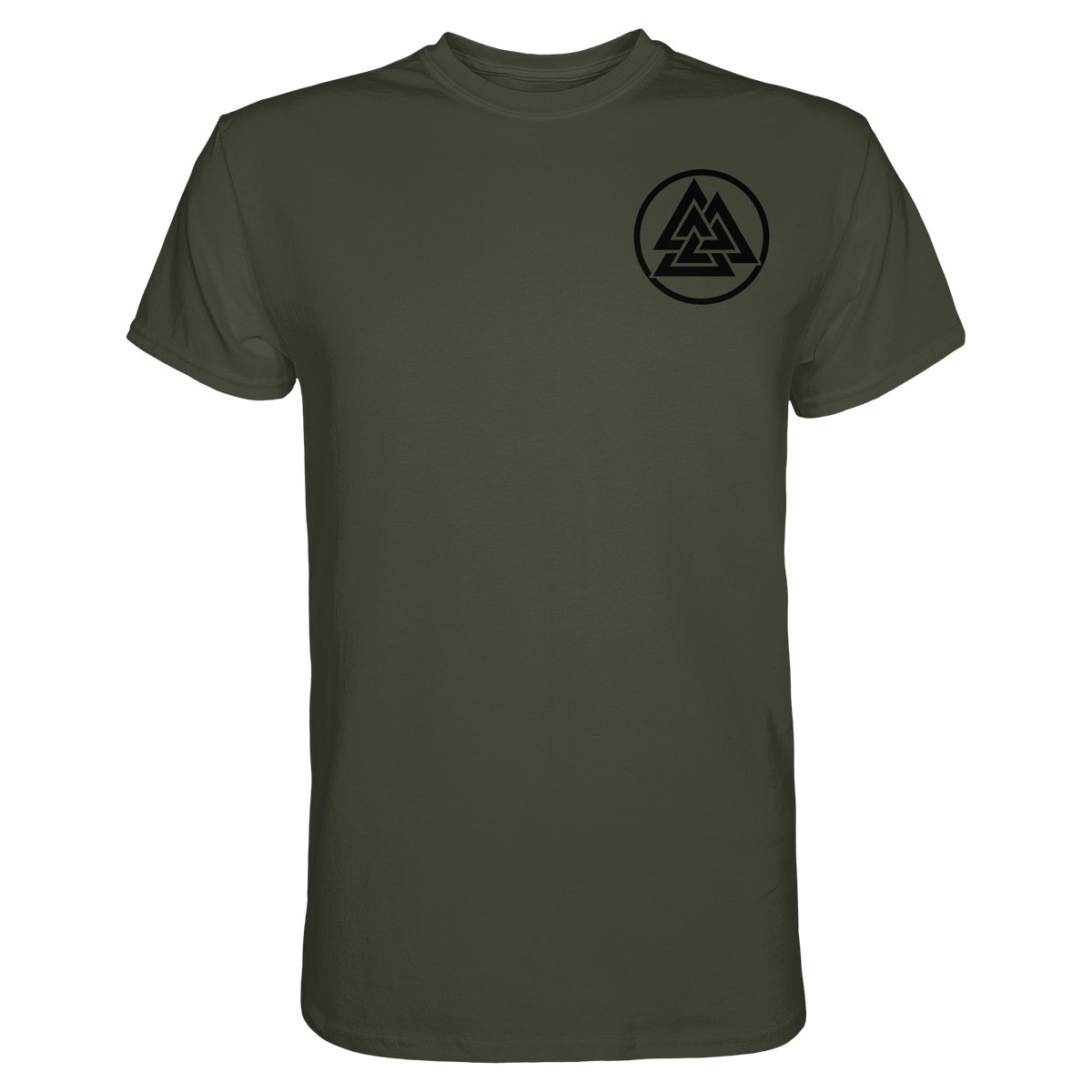 Viking Blood Wikinger Shirt: Viking Blood runs through my veins mit Valknut