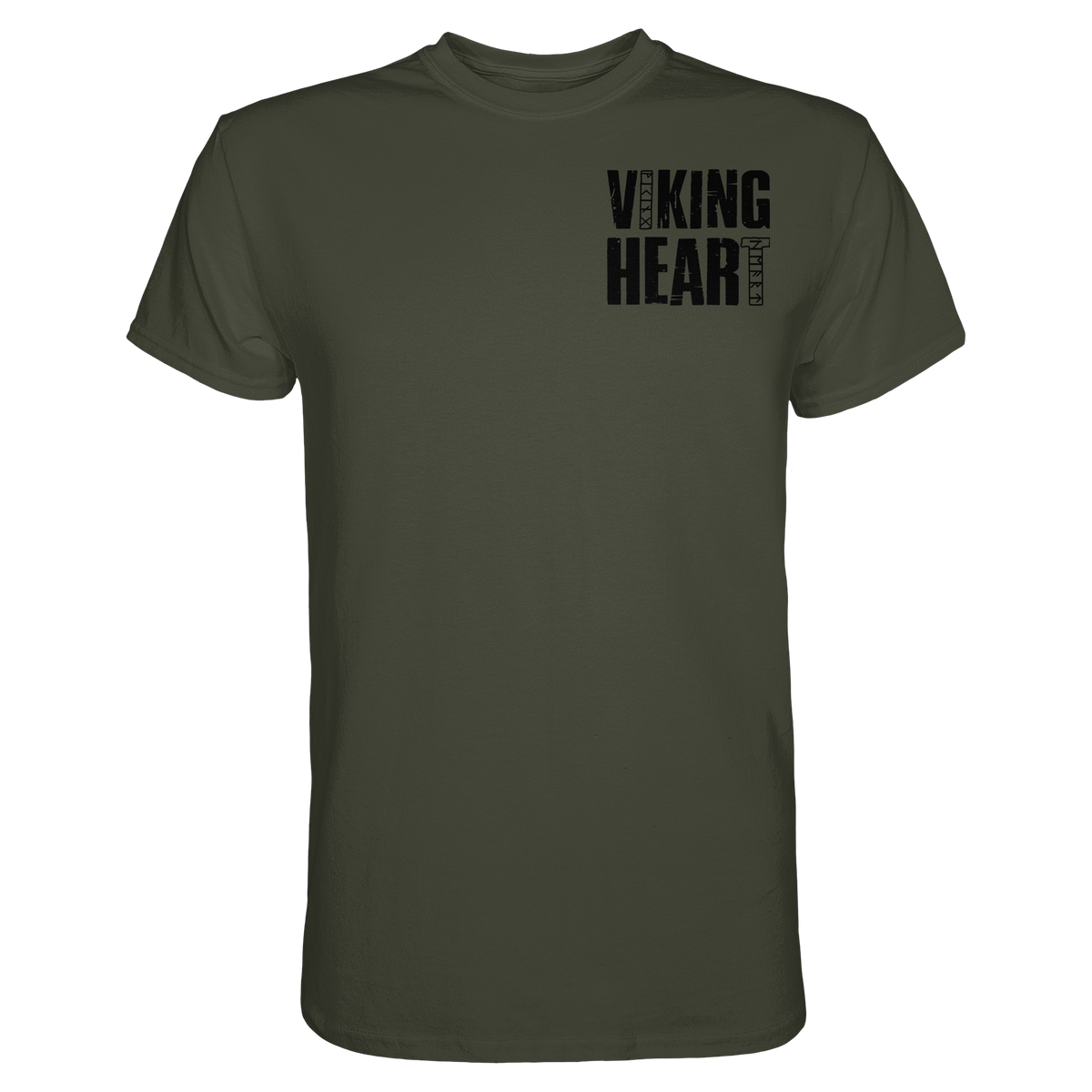 Viking Heart - Wikinger T-Shirt Männer Premium