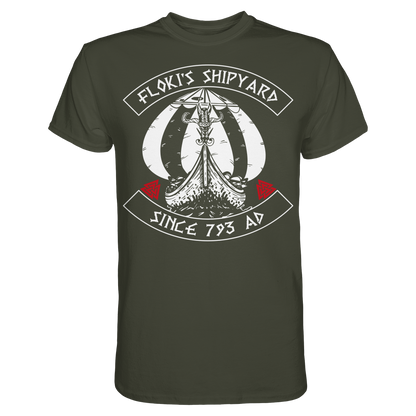 Viking Floki Der Schiffsbauer - Wikinger T-Shirt Männer Premium