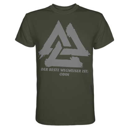 Odin Wegweiser Statement Shirt für Nordische Mythologie Fans