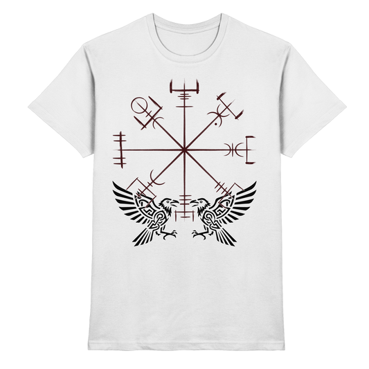 Mysteriöses Symbol – Wikinger T-Shirt Männer Premium Runen