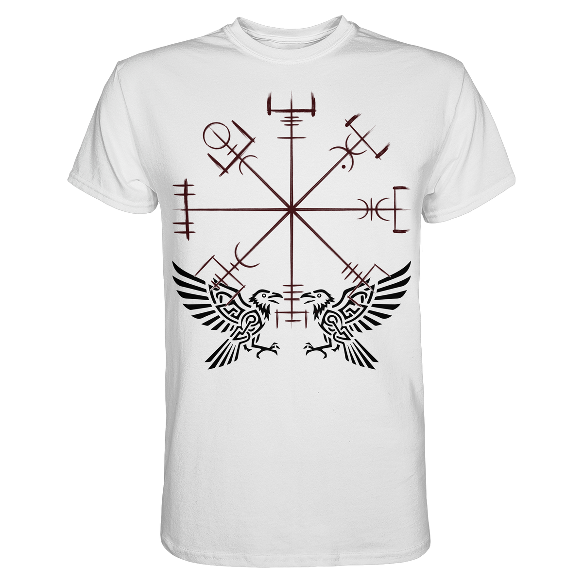 Mysteriöses Symbol – Wikinger T-Shirt Männer Premium Runen