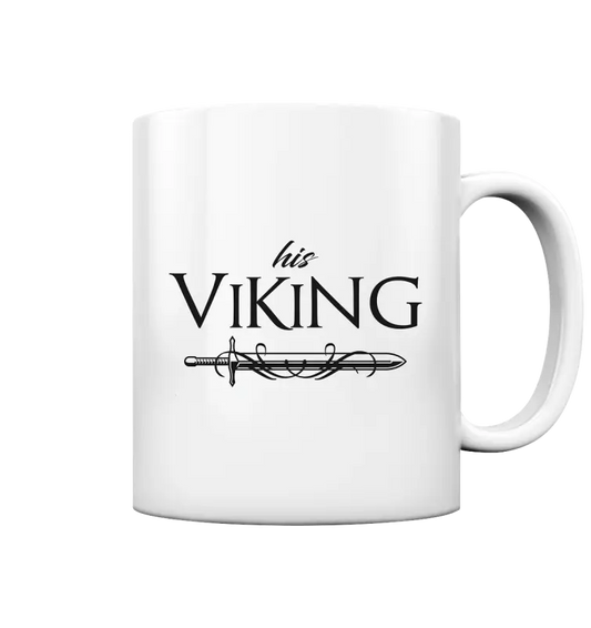 Wikinger Tasse – His Viking Design mit Schwert Motiv