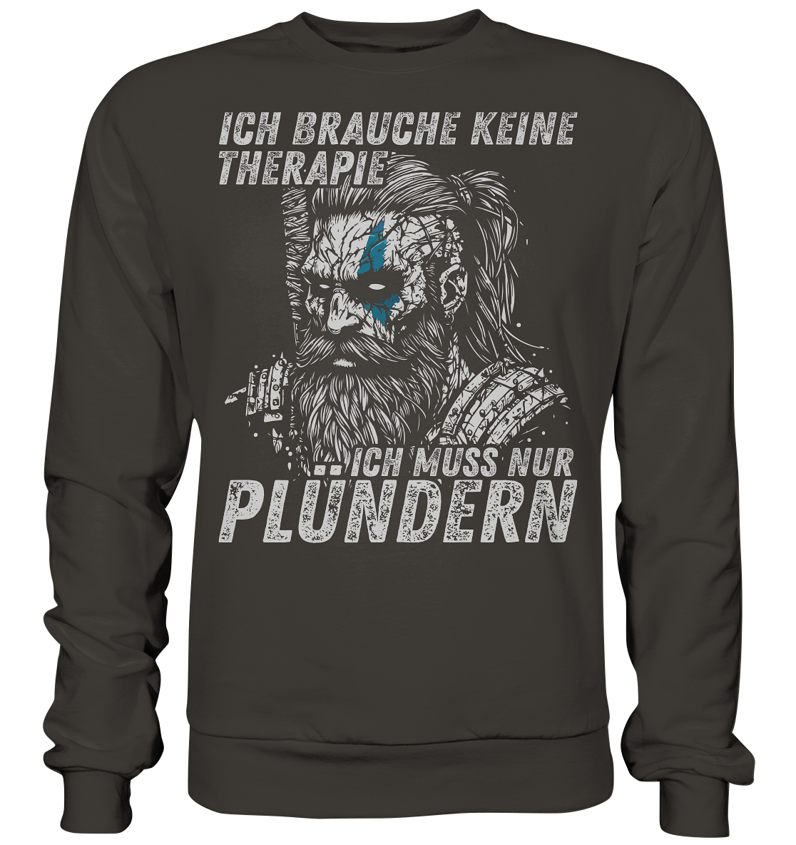 Ich brauche keine Therapie - Unisex Sweatshirt - Storm Grey (Solid) / XS - Sweatshirts