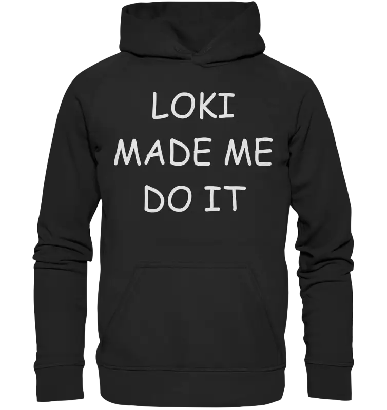 Loki - Unisex Hoodie - Deep Black / XS - Hoodies