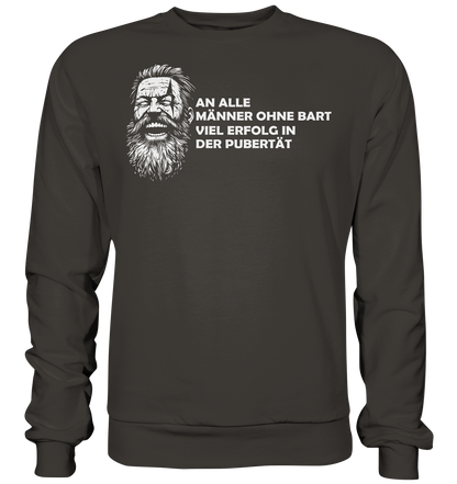Männer ohne Bart - Unisex Sweatshirt - Storm Grey (Solid) / XS - Sweatshirts
