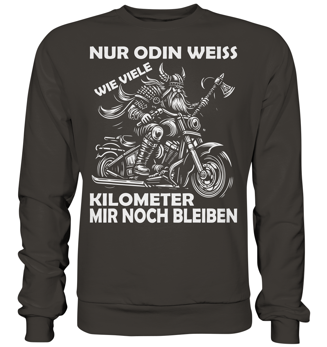 Nur Odin - Unisex Sweatshirt - Storm Grey (Solid) / XS - Sweatshirts