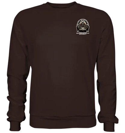 Odin wartet an seiner Tafel auf mich  - Sweatshirt (Beidseitiger Druck) - Donnerwolf