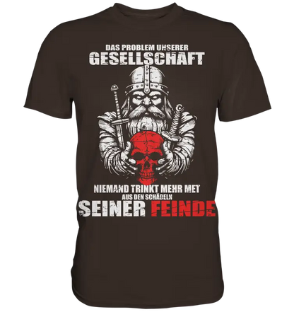 Seiner Feinde - Premium Shirt - Donnerwolf
