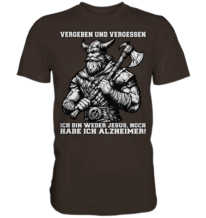 Vergeben und Vergessen - Herren Premium Shirt - Donnerwolf