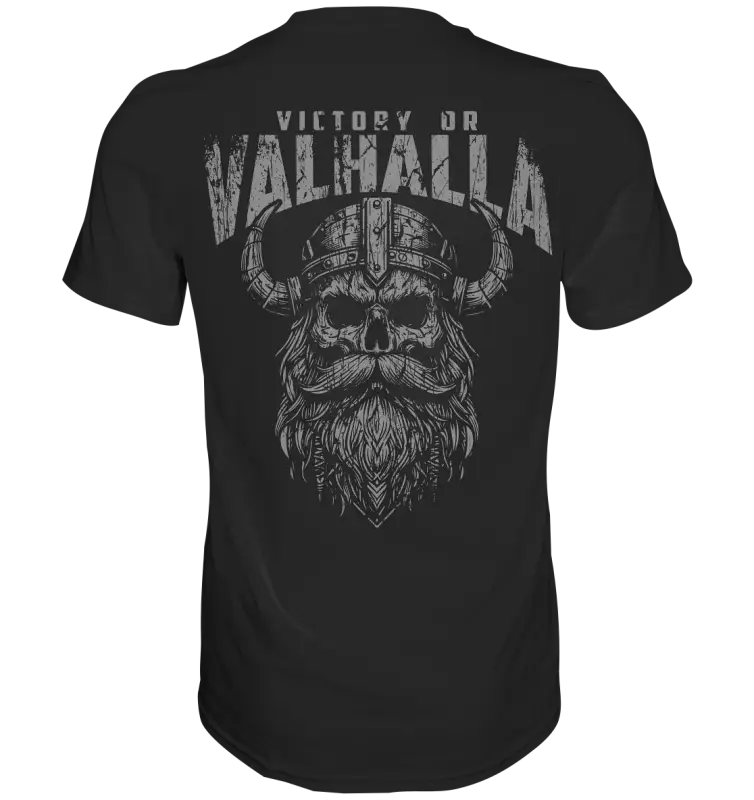 Victory of Valhalla - Premium Shirt (Beidseitiger Druck) - Donnerwolf