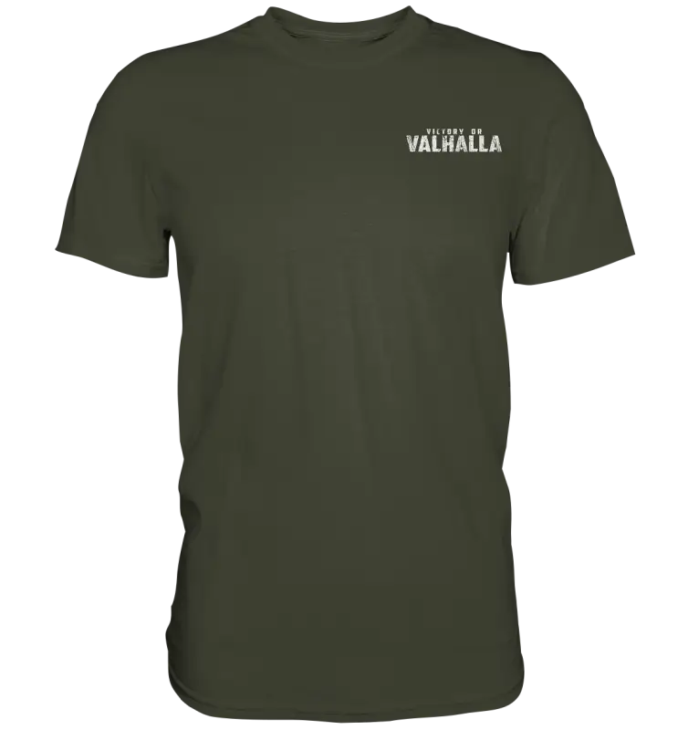 Victory of Valhalla - Premium Shirt (Beidseitiger Druck) - Donnerwolf