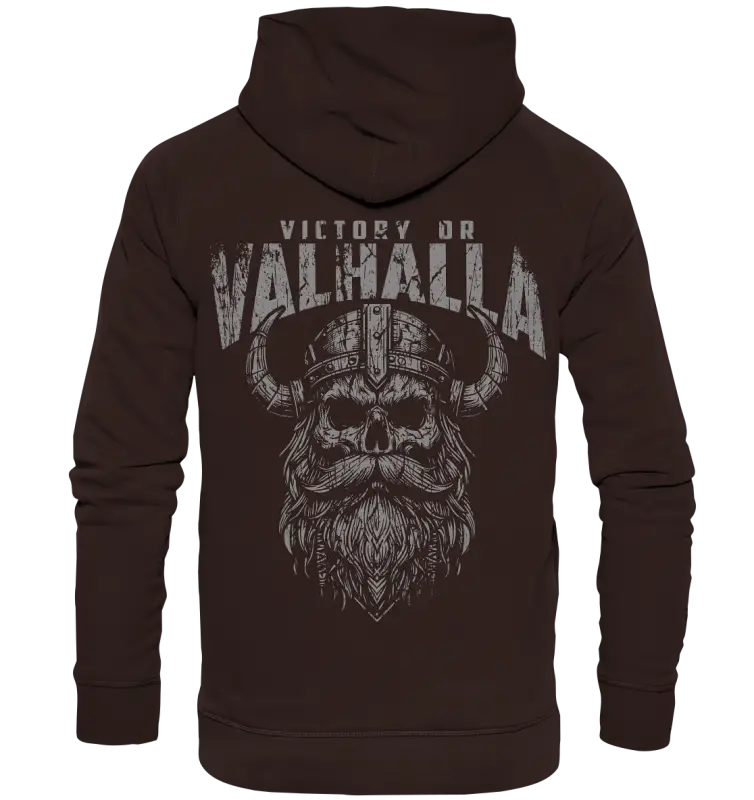 Victory of Valhalla - Unisex Hoodie (Beidseitiger Druck) - Donnerwolf