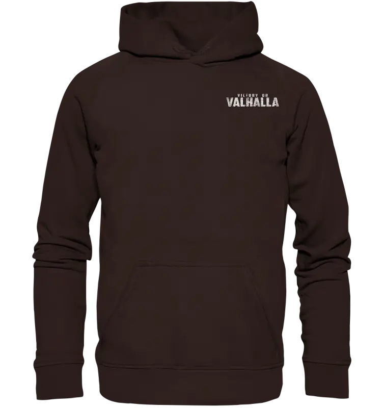 Victory of Valhalla - Unisex Hoodie (Beidseitiger Druck) - Donnerwolf