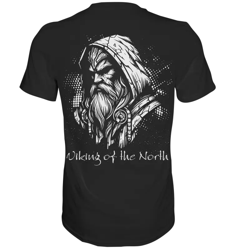 Viking of the North - Herren Shirt (Beidseitiger Druck) - Donnerwolf