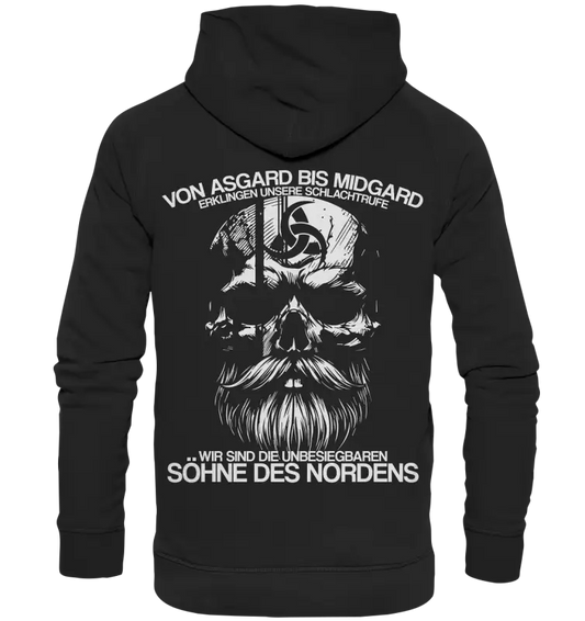 Von Asgard bis Midgard - Basic Unisex Hoodie - Donnerwolf