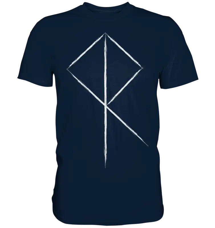 Wikinger Rune - Herren Shirt - Navy / XS - Unisex-Shirts