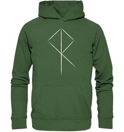 Wikinger Rune - Unisex Hoodie - Earthy Green / XS - Hoodies