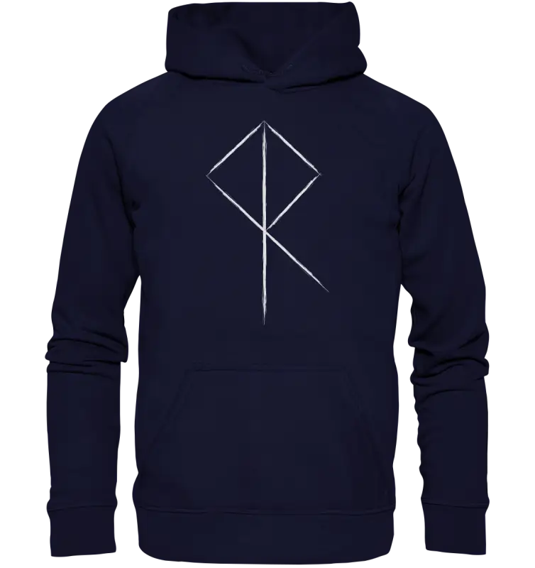 Wikinger Rune - Unisex Hoodie - Oxford Navy / XS - Hoodies
