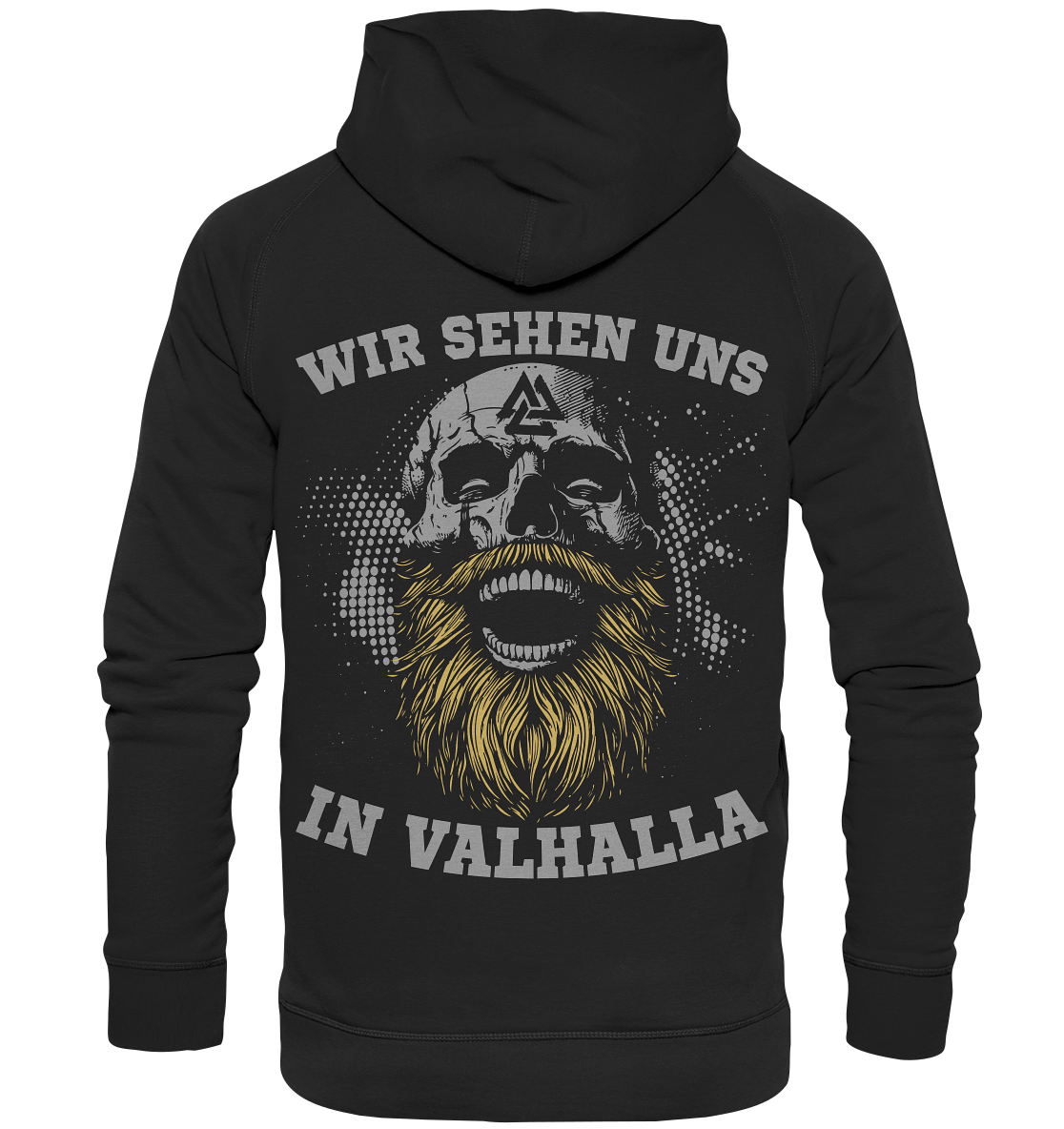 Wir sehen uns in Valhalla - Unisex Hoodie - Deep Black / XS - Hoodies