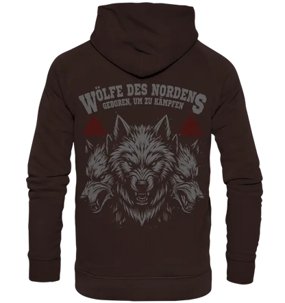 Wölfe des Nordens - Unisex Hoodie & Beidseitiger Druck - Hoodies
