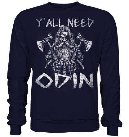 Y’all Need Odin - Unisex Sweatshirt - Oxford Navy / XS - Sweatshirts