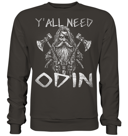 Y’all Need Odin - Unisex Sweatshirt - Storm Grey (Solid) / XS - Sweatshirts